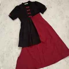 完売品 夢展望 DEARMYLOVE ハーネスチャイナワンピース Mのサムネイル