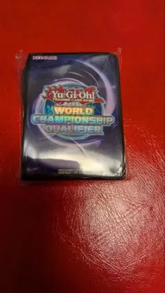 遊戯王 WORLD CHAMPIONSHIP QUALIFIER スリーブ　黒 遊戯王 WORLD CHAMPIONSHIP QUALIFIER スリーブ 黒 - メルカリ