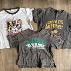 Tシャツ　３枚セット　カジュアル　しまむら　男の子