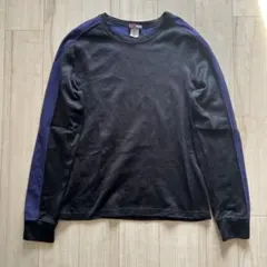 versace sport sweat long t black purpleのサムネイル