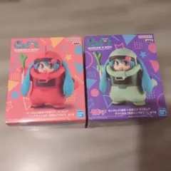 ガンダム45周年×初音ミク フィギュア ザクぐるみ シャアザクぐるみ