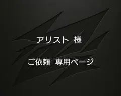 アリスト 様 ご依頼 専用ページ