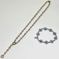 AGATHA アガタ ネックレス ブレスレット 2点セット アクセサリー