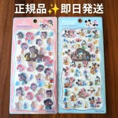 【正規品】プチドロップステッカー ディズニープリンセス ベビーミッキー＆フレンズ