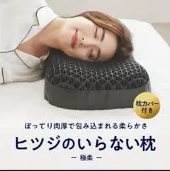 ヒツジのいらない枕　プレゼント　健康グッズ　いびき　睡眠　洗えるのサムネイル