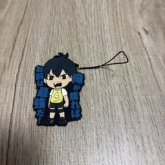 ハイキュー　影山飛雄　ラバーストラップ