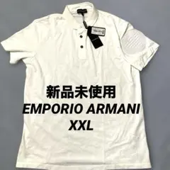 新品未使用　EMPORIO ARMANI ポロシャツ ホワイト XXLのサムネイル