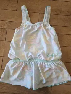 【すみっコぐらし】水着ワンピース 130 淡い水色