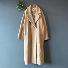 ナチュラルビューティー［S］美品◎大人ナチュラル◎ウールブレンド◎ロングコートのサムネイル