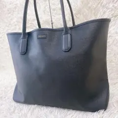 美品✨ユナイテッドアローズ PVCトートバッグ ビジネス 肩掛け A4可 黒