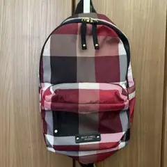 美品 ブルーレーベルクレストブリッジ チェック柄 リュックのサムネイル