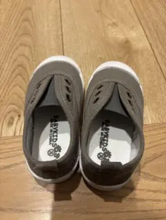 B-KIDS ブラウン スリッポン キッズシューズ