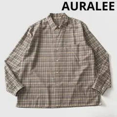 2026年最新】auralee チェックシャツの人気アイテム - メルカリ
