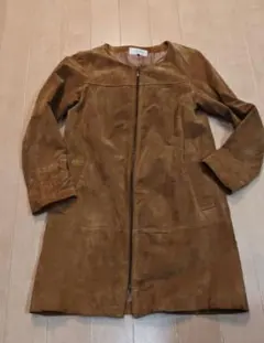 3/7削除！シンプリシテェ　豚スエード　ジャケット　ブラウン