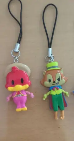 ディズニーキャラクター ストラップ 3個セットのサムネイル