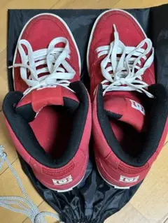 DC ハイカットスニーカー レッド 10.0