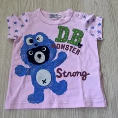 DOUBLE.B ミキハウス Tシャツ 70cm ピンクのサムネイル