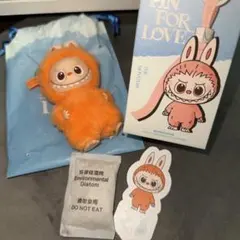 （匿名配送）LABUBU PIN FOR LOVE ラブブ【z】