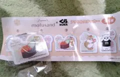 mofusand x くら寿司 アクリルステッカー ③　ビッくらポン　いくら