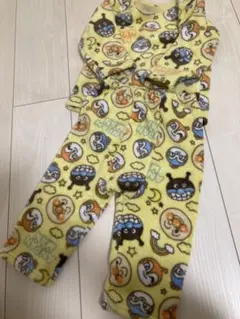 新春セール！　アンパンマン フリース パジャマ イエロー 95
