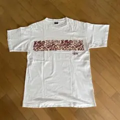 stussy XL ハワイアンプリント Tシャツ