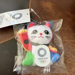 東京2020オリンピック 招き猫 ぬいぐるみマスコット