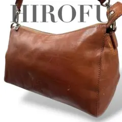 ✨美品 希少✨HIROFU レザー ハンド&ショルダーバッグ ダークブラウン 2026年最新】HIROFU バッグの人気アイテム - メルカリ