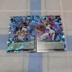 遊戯王ラッシュデュエル ディメンションペアリンクl.r2枚　オーバーラッシュレア