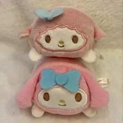 마이멜로디 ぬいぐるみ マスコット 2個セット
