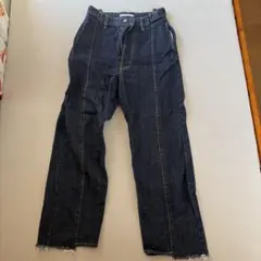 KBF ダークブルー ストレートデニムのサムネイル