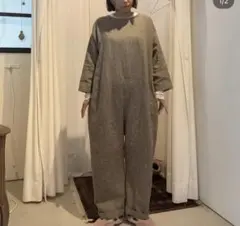 【試着のみ】ito fukuoka jump suit corduroy 125 新品未使用＊ito fukuoka/jump suit slim《brown》 - メルカリ
