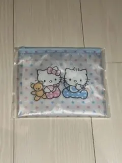 ハローキティ フラットポーチ
