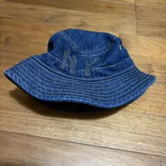 デニムバケットハット NYロゴ刺繍のサムネイル