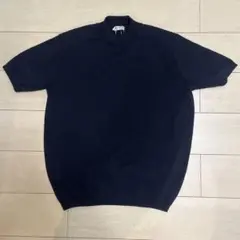 BEAUTY&YOUTH ニットTシャツ ブラック モックネック　アローズのサムネイル