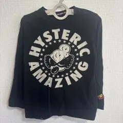 ヒステリックミニ HYSTERIC ヒスミニ ブラック ロンT 90cm