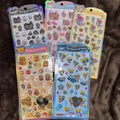 うるちゅる ポップシール 5枚セット キャラクター