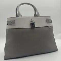 MAXIMA 2WAYハンド・ショルダーバッグ2way イタリア製 シボ革A4可 