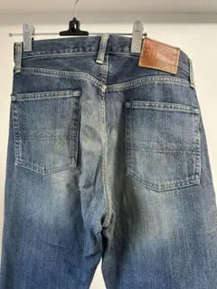 EDWIN ダークブルー ストレートデニム 30x34