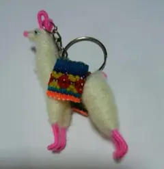 アルパカ キーホルダー チリ もふもふ