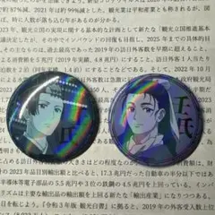 薬屋のひとりごと TSUTAYA しのとうこ 缶バッジ ホログラム 薬屋のひとりごと TSUTAYA しのとうこ 缶バッジ ホログラム 薬屋