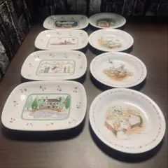 NIKKO 廃盤 ビンテージ 小皿2種8枚 セットSWEET HARVEST