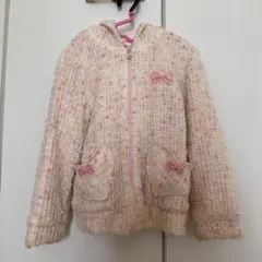 mezzo piano フード付きパーカー 120