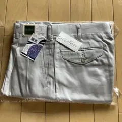 撥水加工 グレー スラックス