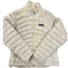 patagonia ダウンセーター　ホワイト ダウンジャケット