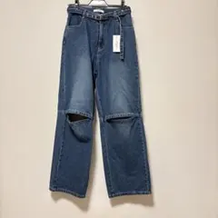 RADIATE カットアウトデザイン デニムパンツのサムネイル