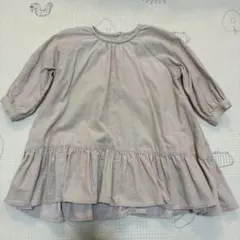 petit main フリル付きワンピース 90サイズ