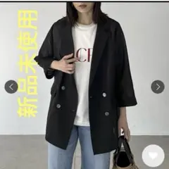 新品未使用　リネンテーラードジャケット