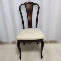 IDC大塚家具】ダイニングチェア クイーンズ 猫脚 ハイバック