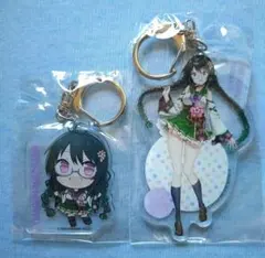 温泉むすめ「平湯みつば」　アクリルキーホルダー　セット