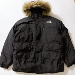 2way✨ノースフェイス マクマードパーカーダウンジャケット ファー 黒 L